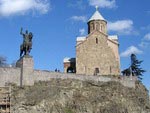 Temple Metechi, Tbilisi